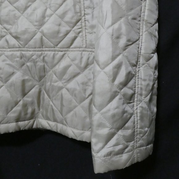CASUAL IDENTITY | large | Camel Quilted Jacket With Gold Button-Up Front | NWOT - Picture 16 of 16